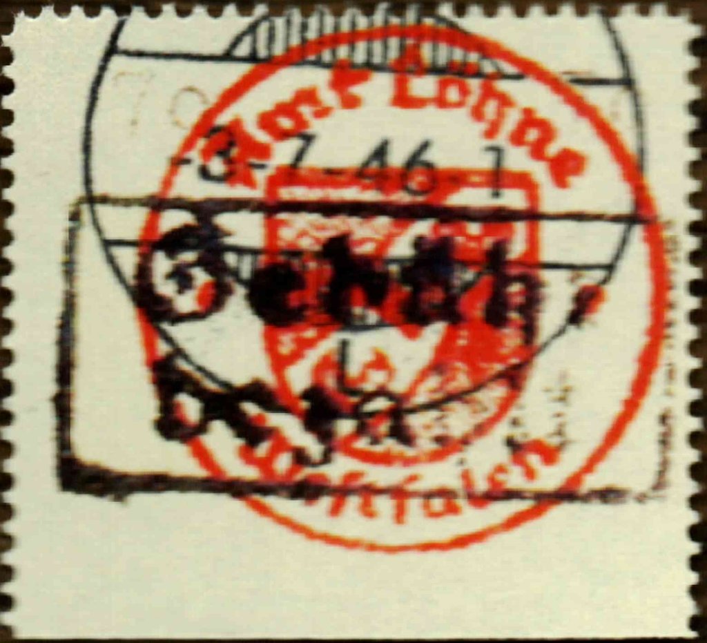 Gebührenzettel