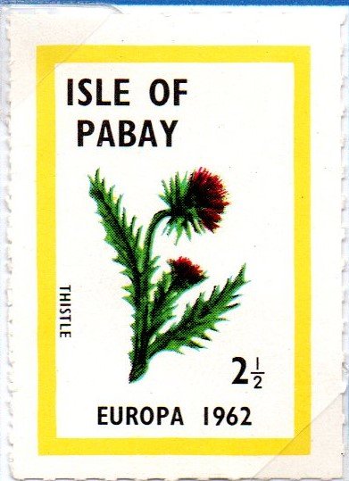 Europa 1962, Flowers, Thistle