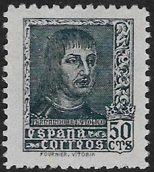 Ferdinand the Catholic. No expendido 1938