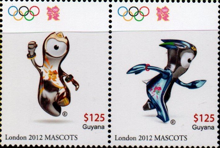 Mascots Wenlock and Mandeville