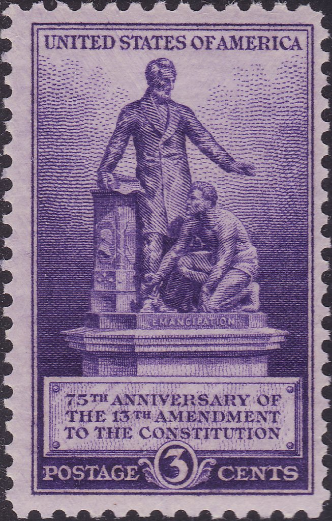 Emancipation Monument; Lincoln and Kneeling Slave, by Thomas