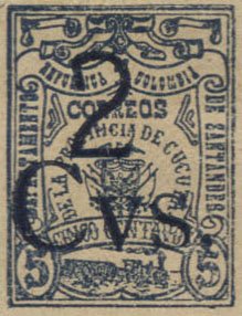1905 Stamp overprinted