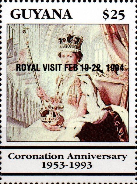 Queen Elizabeth II in Coronation Robes