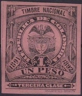 Timbre Nacional, Third Class
