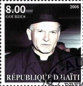 Stamp, Pope John Paul II, Cinderellas,  , Popes