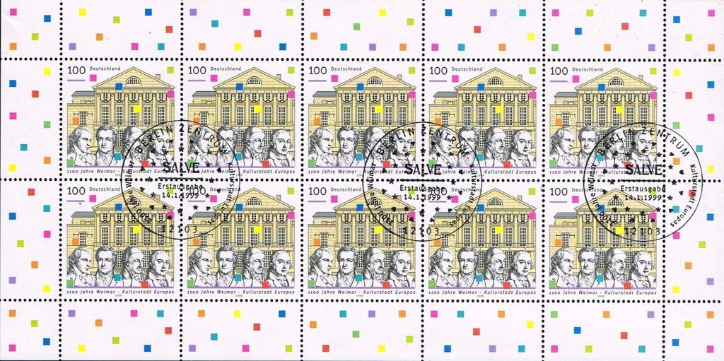 Schiller, Goethe, Wieland, Herder, German Nationaltheater