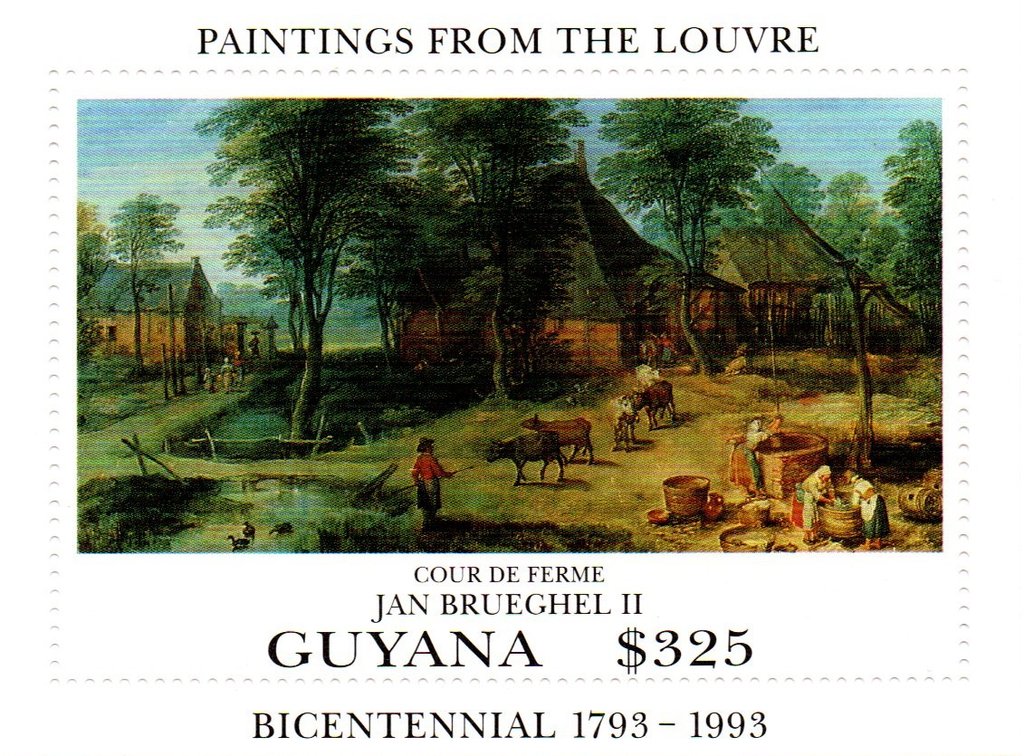 "Farmyard" by Jan Brueghel the Younger