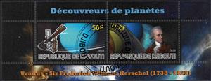 Mini Sheet, Decouvreurs de planetes, Cinderellas,  , People, Planets