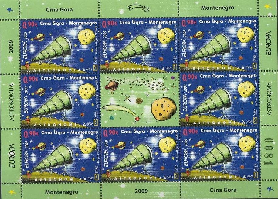 Europa (C.E.P.T.) 2009 - Astronomy (KB)