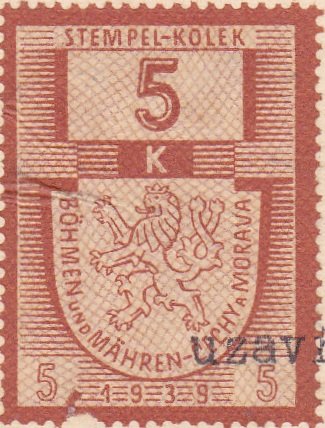 Czech lion with Crown