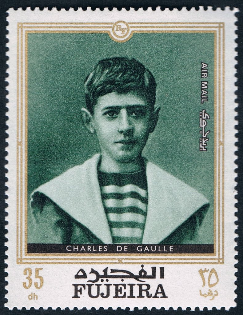 De Gaulle as a schoolboy