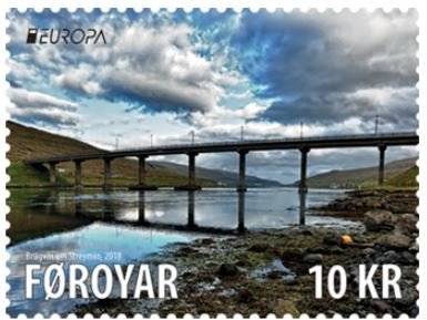 Stamp, Streymin Bridge – The Bridge over the Atlantic, Faroe Islands,  , Architecture, Bridges, C.E.P.T. / Europe