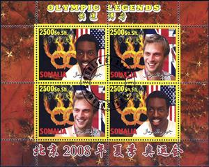 Mini Sheet, Olympic Legends, Cinderellas,  , People, Sports