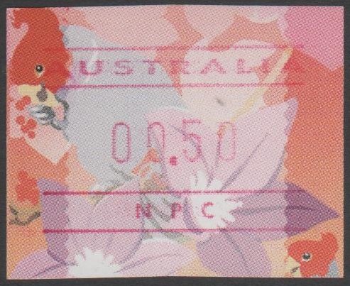 ATM Stamp - Native Flora & Fauna (King Parrot)