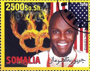 Stamp, Carl Lewis, Cinderellas,  , People, Sports