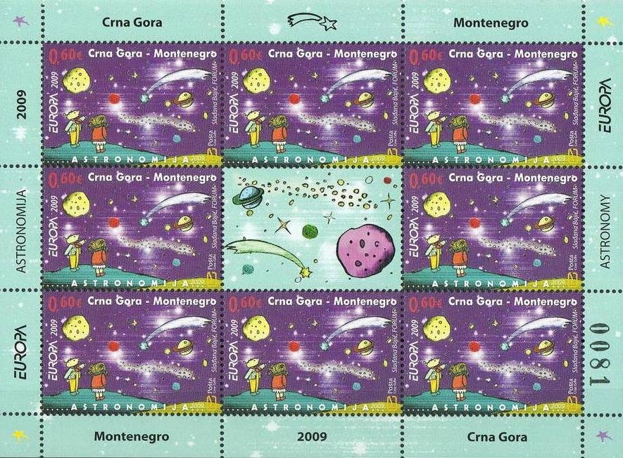 Europa (C.E.P.T.) 2009 - Astronomy (KB)
