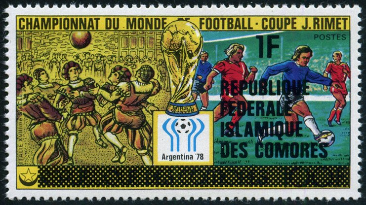 Football World Cup 1978, Argentina - overprint