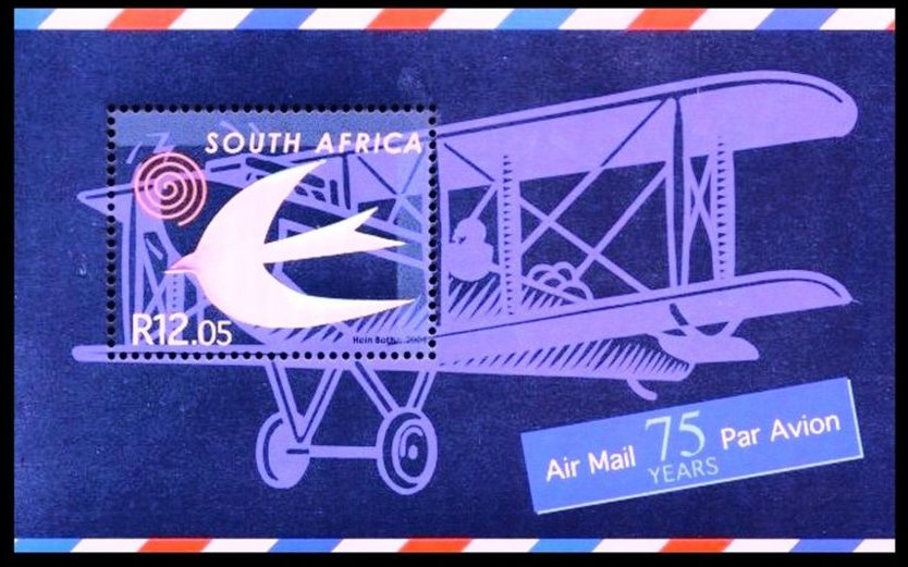 World Post Day : 75th Anniversary of Air Mail in S Africa
