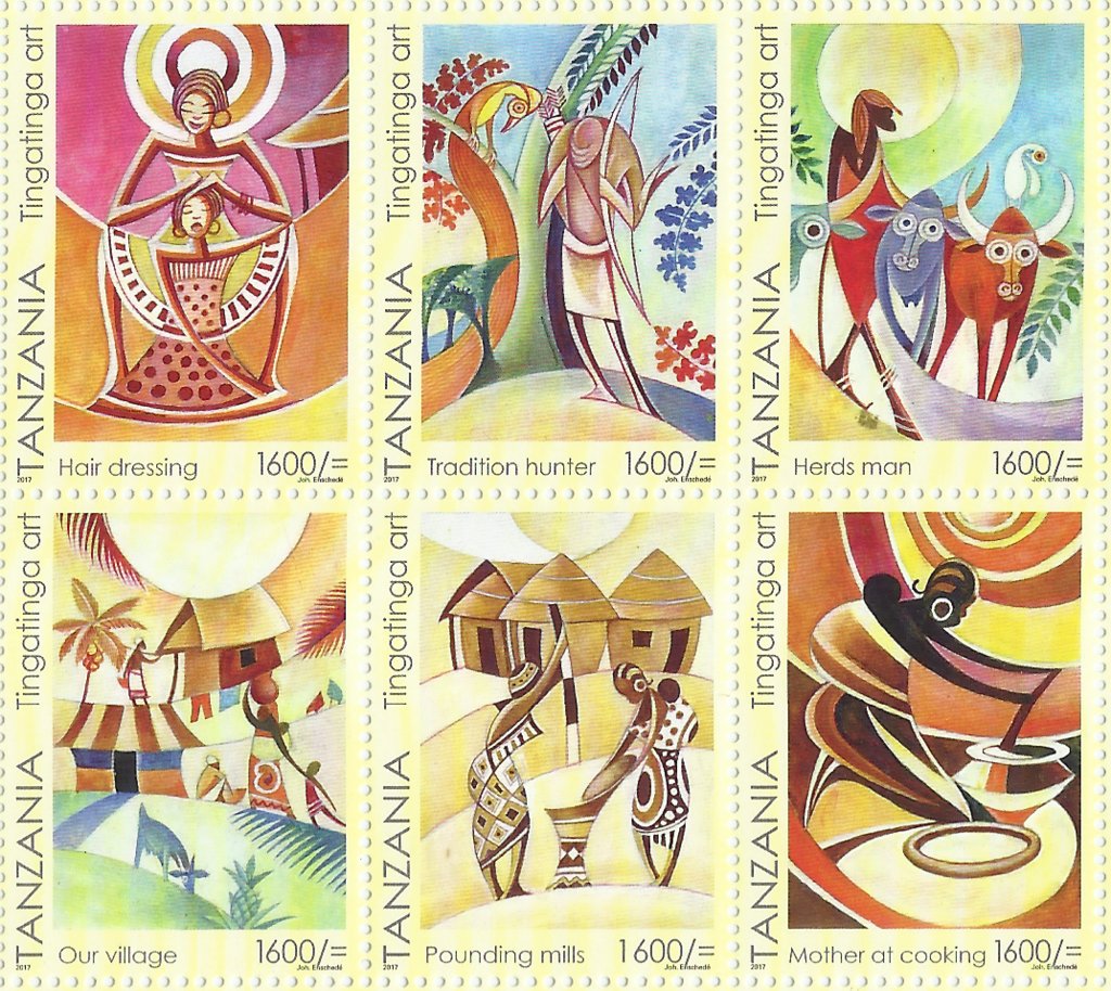 Tingatinga Art Style