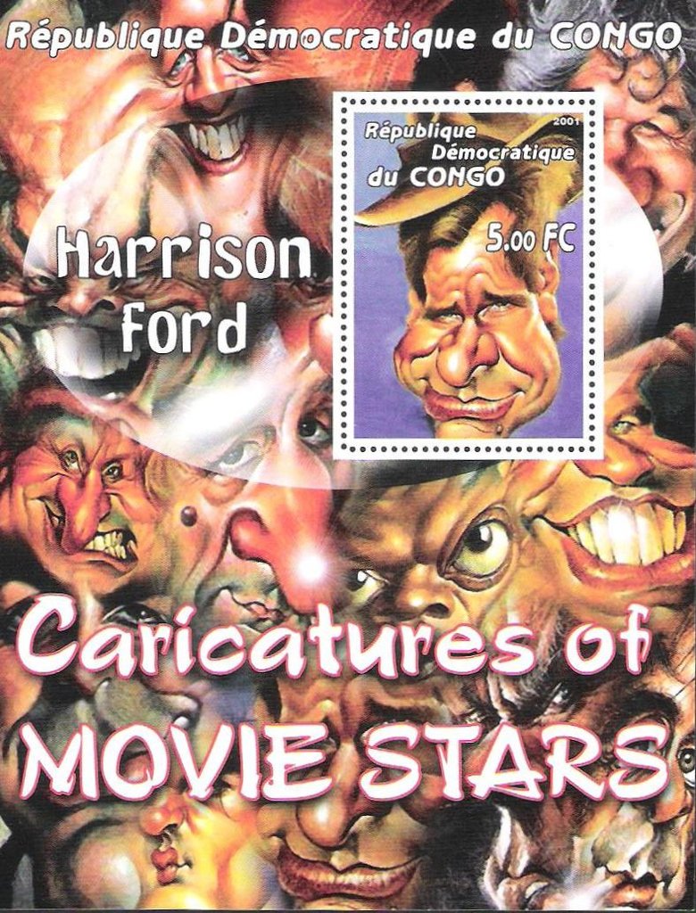 Caricatures of Movie Stars