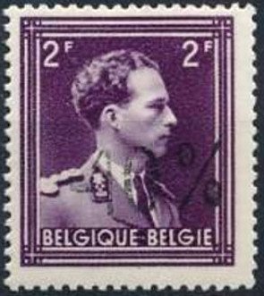 Stamp, Leopold III - Van Acker, Belgium,  , Famous People, Heads of State, Kings, Men, Royalty, Uniforms