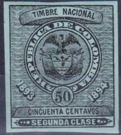 Timbre Nacional, Second Class