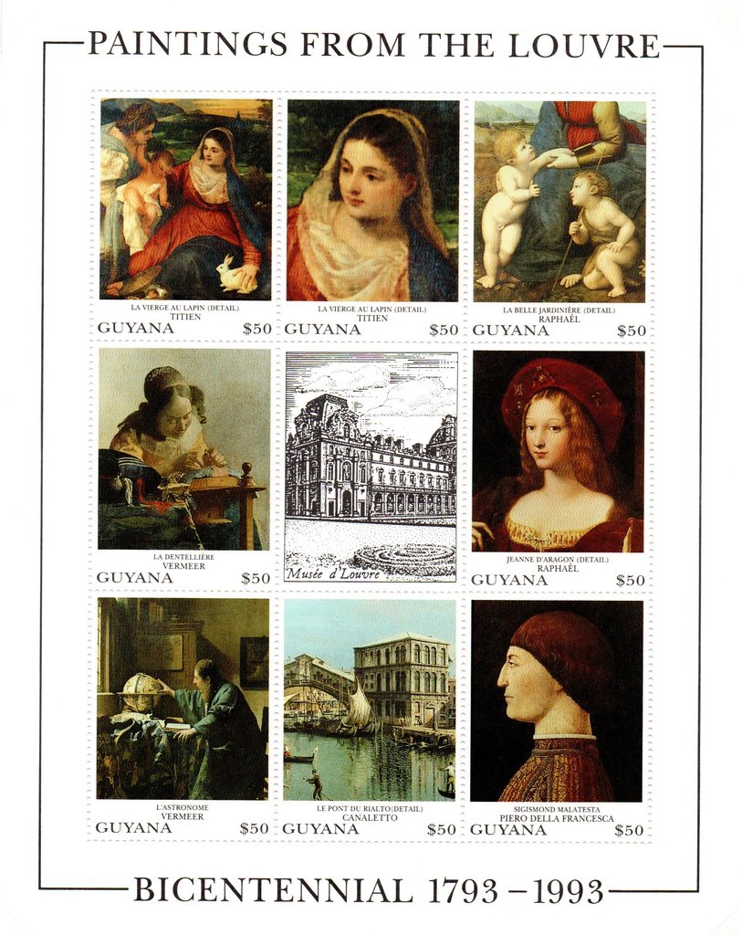 "The Virgin with the Rabbit" by Titian plus 7 more
