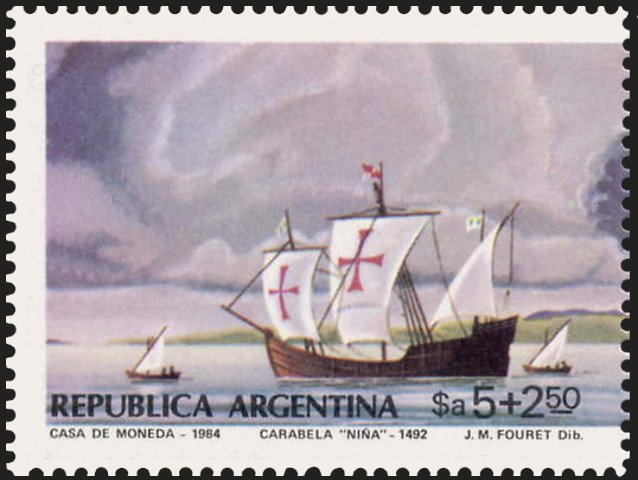 Spain 84 & Argentina 85 - Caravel "Niña"
