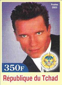 Stamp, Arnold Schwarznegger, Cinderellas,  , Actors, People