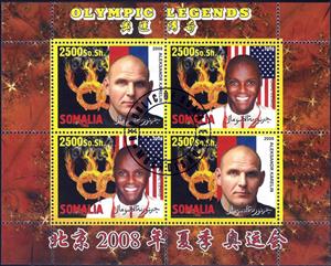 Mini Sheet, Olympic Legends, Cinderellas,  , People, Sports