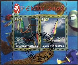 Mini Sheet, Olympic Games - Pekin 2008, Cinderellas,  , Olympic Games, Sports