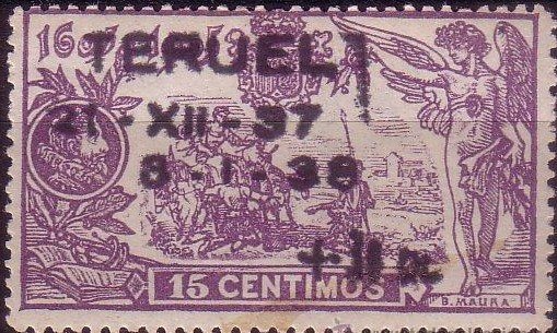 Toma de Teruel. No expendido 1938