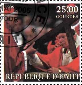 Stamp, Pope Benedict XVI, Cinderellas,  , Popes