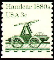 Railroad Handcar 1880s