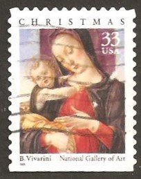 Christmas 1999 - Madonna and child by Bartolomeo Vivarini