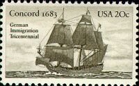 German Immigration - Concord 1683