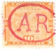 AR in oval