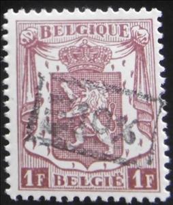 Stamp, Smaal Coat Of Arms - Discount, Belgium,  , Coats of Arms, Heraldic Animals, Лев