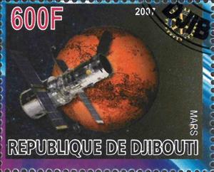 Stamp, Mars, Cinderellas,  , Planets