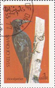 Stamp, Woodpecker, Cinderellas,  , Birds