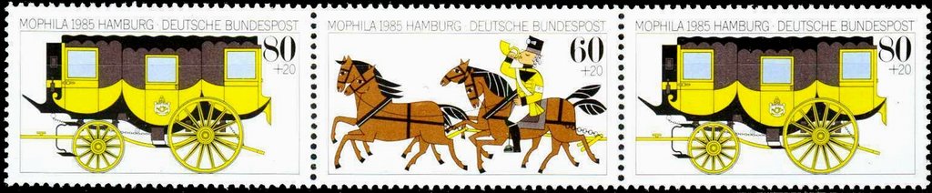 Stamp Exhibition Mophila 85 Hamburg