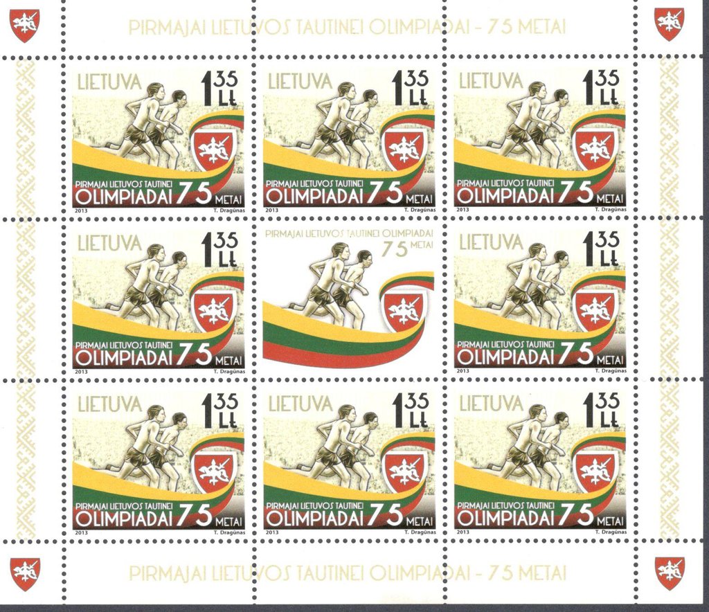 75th Ann. of the first Lithuanian National Olympics
