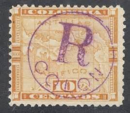 "R" Colon Overprint