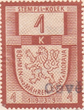 Czech lion with Crown