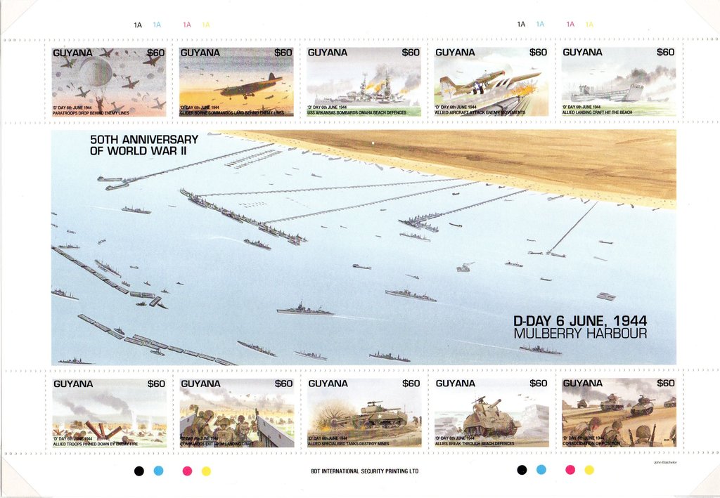 D-Day Landings and Mulberry Harbour