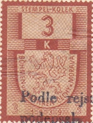 Czech lion with Crown