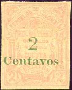 1905 Stamp overprinted