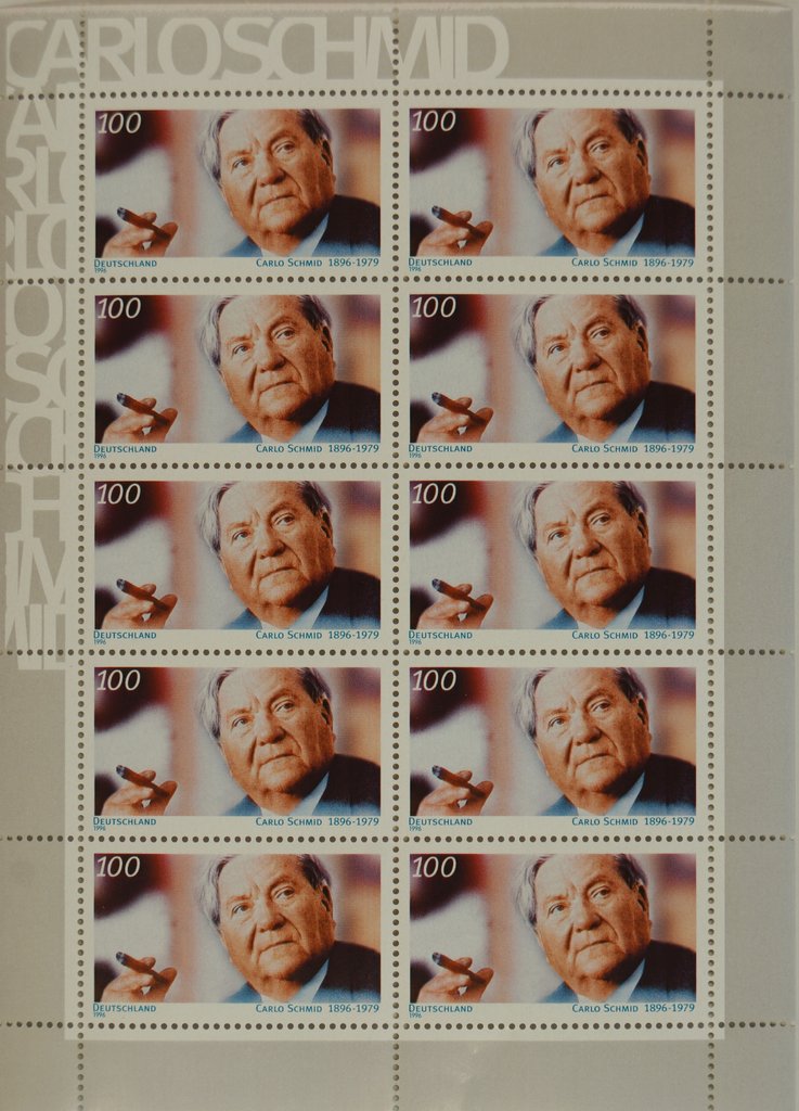 100. Geburtstag von Carlo Schmdt