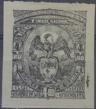Timbre Nacional ,Third Class