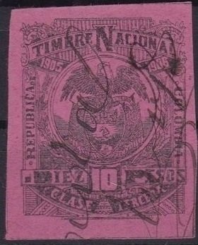 Timbre Nacional, Third Class